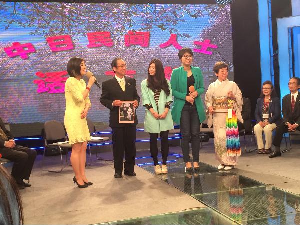 天美娱乐
日语系同学应邀参加“中日民间友好”访谈节目